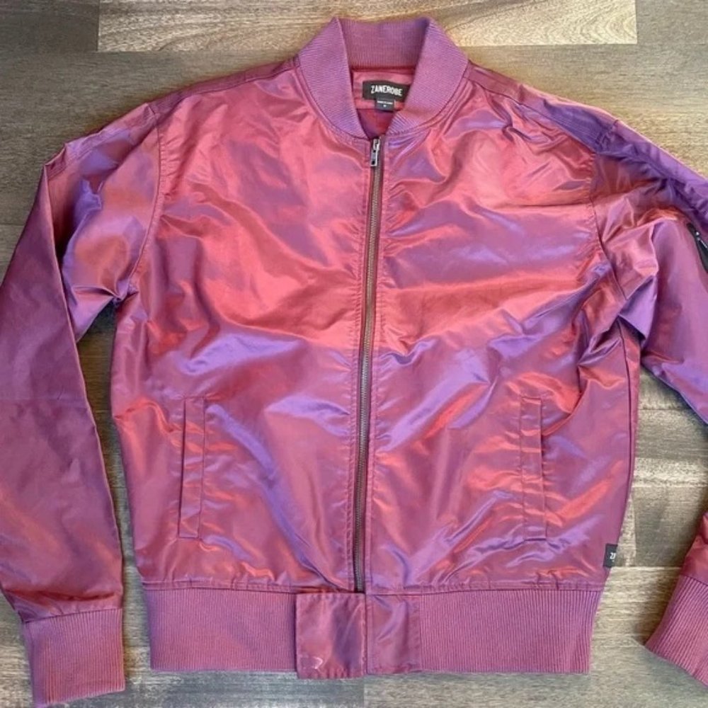 Zanerobe Flight Bomber - Red (Maroon) - Size: M